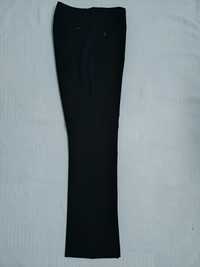 Eleganckie spodnie damskie na kant czarne rozmiar 40 Orsay