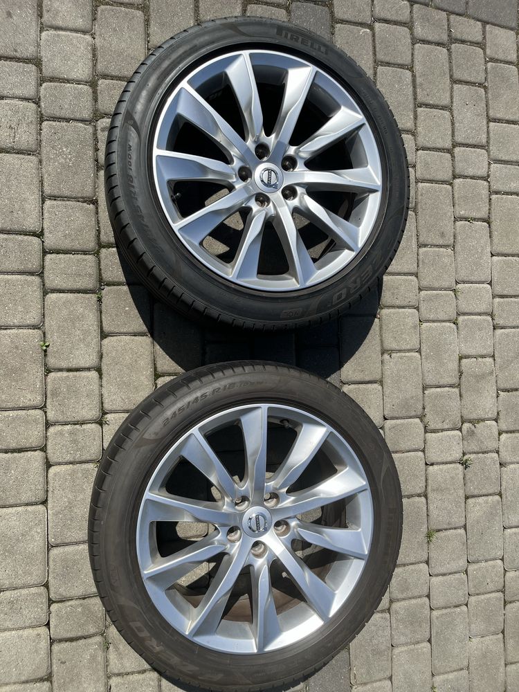 Alufelgi 5x108 18 cali Volvo V90 V60 S90 S60 opony 245/45/18