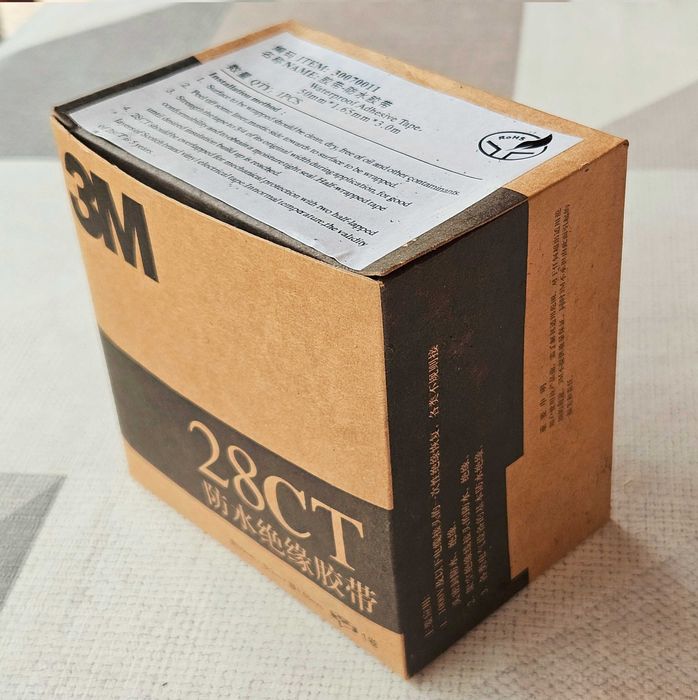 Taśmy uszczelniające (Rubber Mastic Tape) 3M 28CT oraz COTRAN KC80