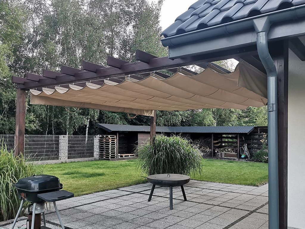 Roleta rzymska pozioma premium Decor 4x4