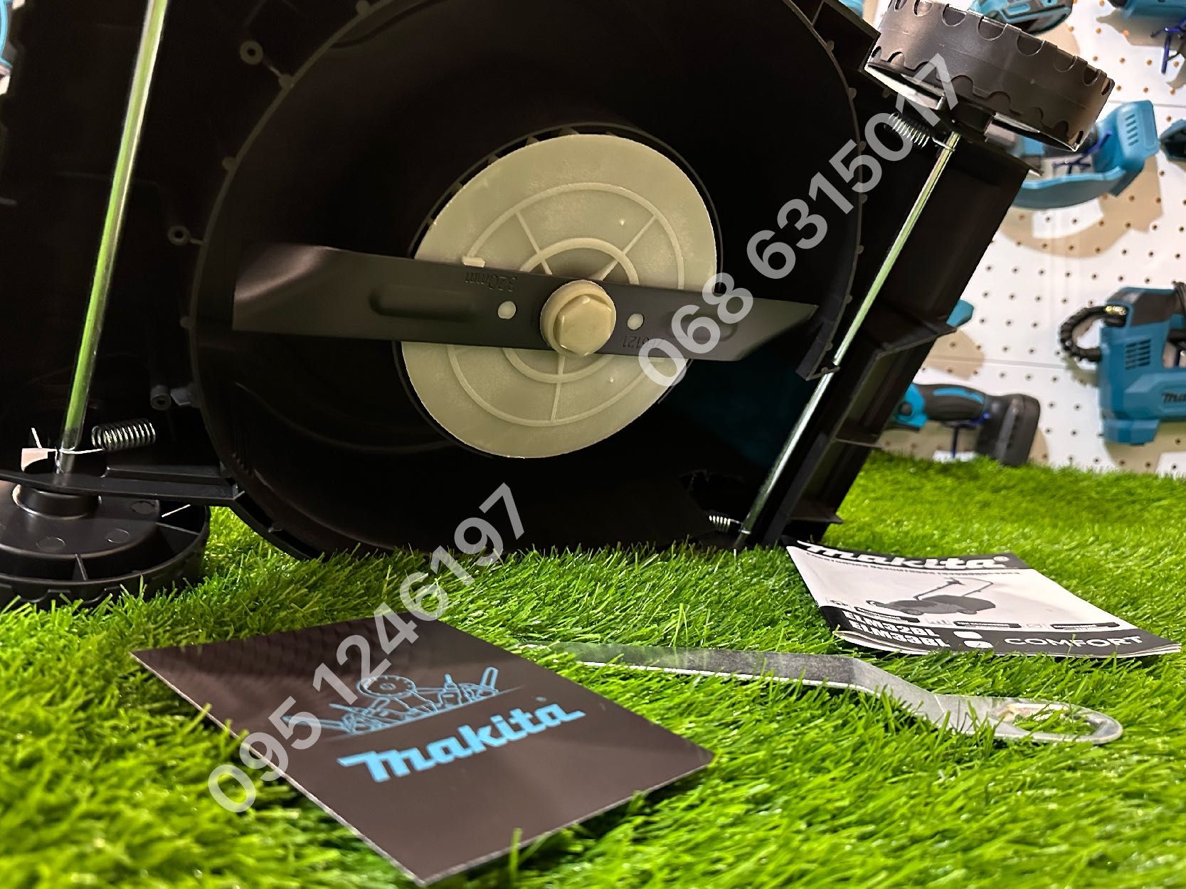 электрическая Газонокосилка Makita ELM32BL бесщеточная косилка Румыния