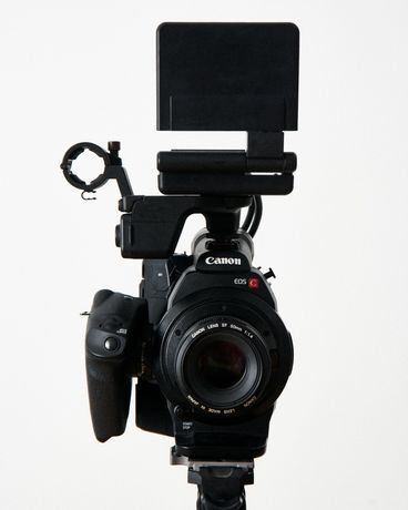 Kamera filmowa Canon C300+obiektyw+mikrofon
