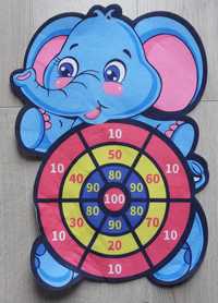 Gra z piłeczkami przylepnymi słoń DUMBO