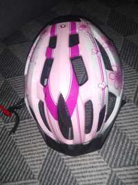 Kask rowerowy dla dziewczynki