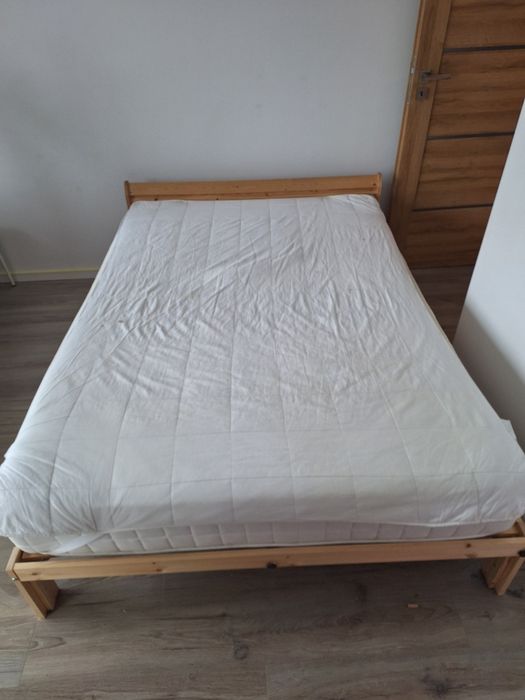 łóżko ikea neiden z materacem 140x200 cm
