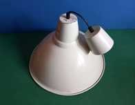 Oprawa metalowa Lampa wisząca IKEA kremowa śr. 38cm