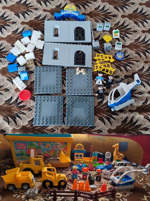 Будівельний набір Lego Duplo+поліція аналог