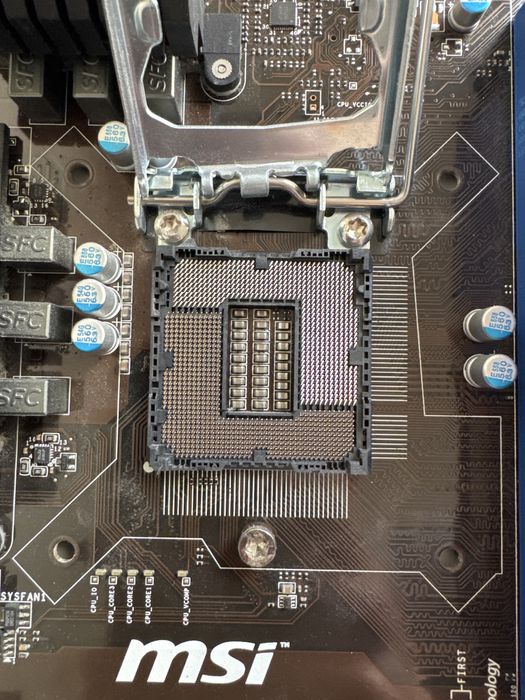 Płyta główna MSI B85-G43 + 16 gb RAM DDR3 + I5 4460 3,2 GHz