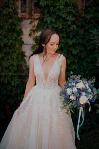 Przepiękna suknia ślubna