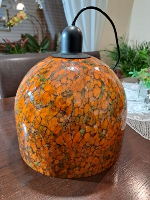 Lampa wisząca Peill & Putzler, lata 70., Niemcy – oryginał vintage