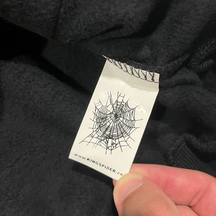 Sp5der OG Web Hoodie Preto