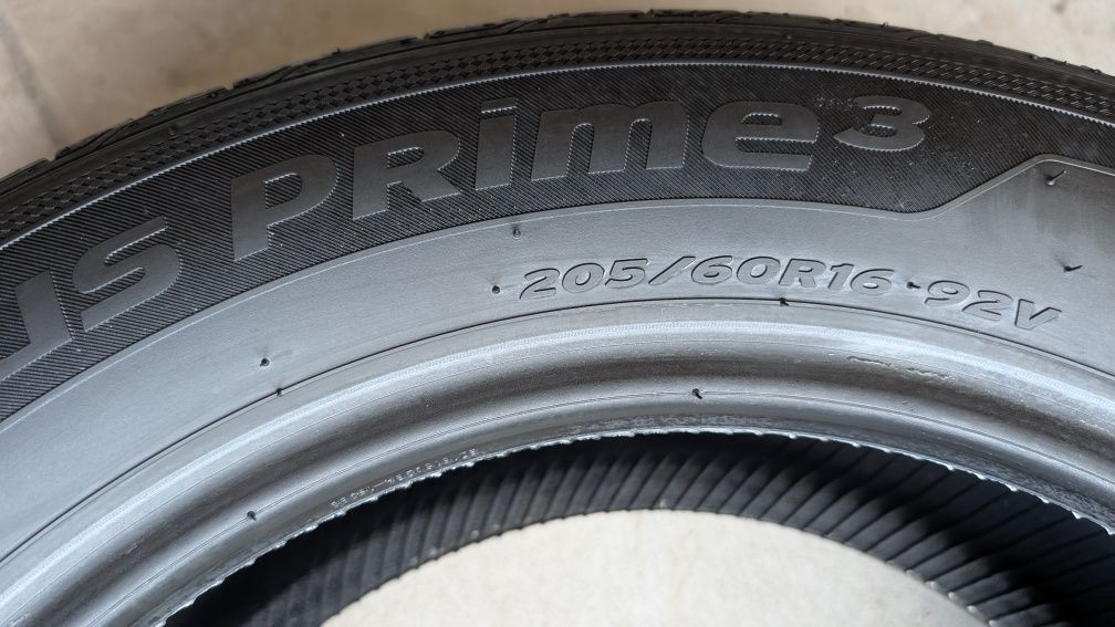 2x 205/60/16 Hankook Lato Rok 2022  6 mm bieżnika jak nowe