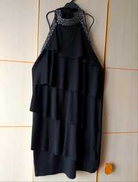 Сукня міні з рюшами
