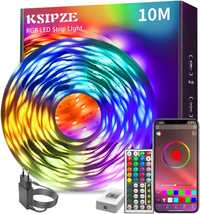 Taśma LED KSIPZE RGB 10m aplikacja N78