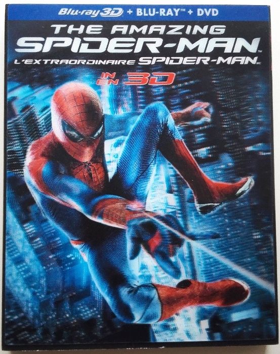 "Niesamowity Spider-man" 3D / 2D 2xBlu-Ray + DVD Kanada bez PL
