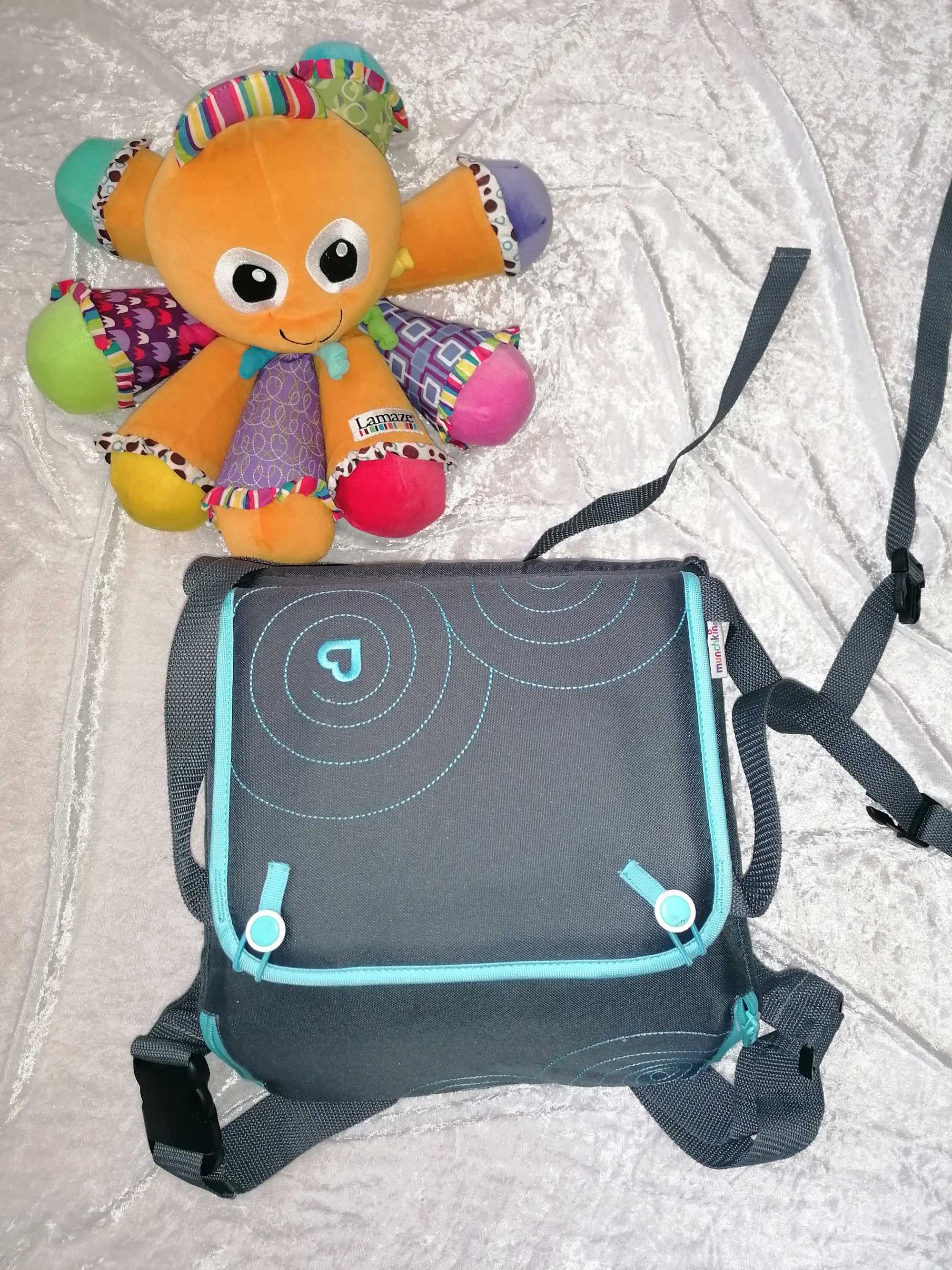 Lamaze ośmiornica + Krzesełko Fotelik podróżny Munchkin
