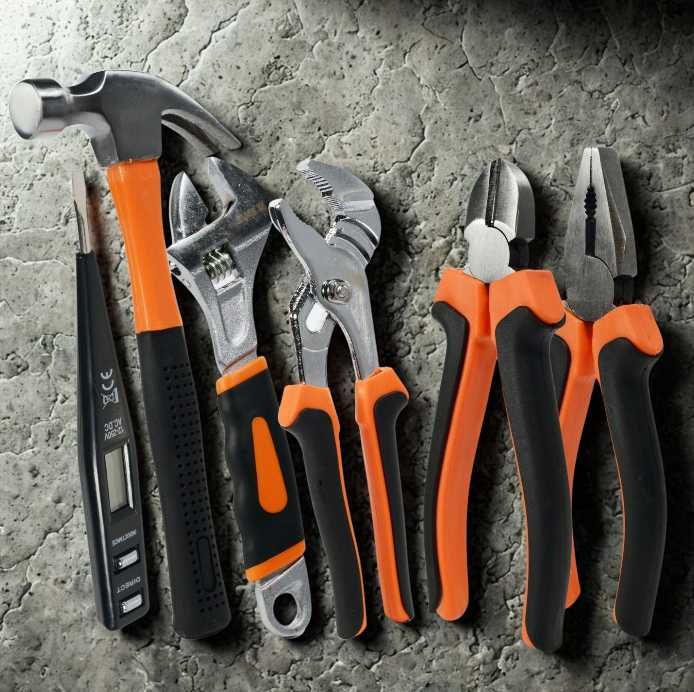 XXL Mocny Zestaw Narzędzi 100 EL Walizka Narzędziowa Do Majsterkowania