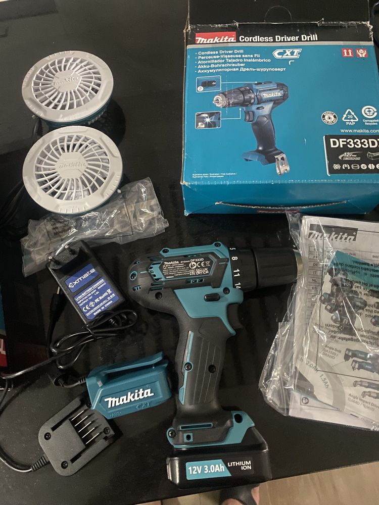 Conjunto makita DF333DZ - DFJ304ZXL tudo novo!