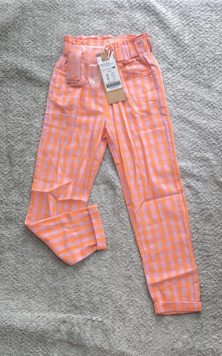 Nowe letnie spodnie tkaninowe coccodrillo r. 122