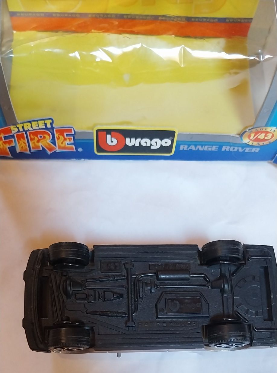 Miniatura da Burago Range Rover escala 1/43