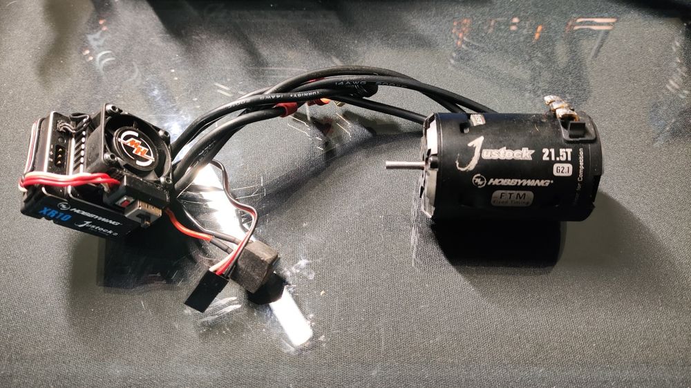 Combo hobbywing justock 21.5t