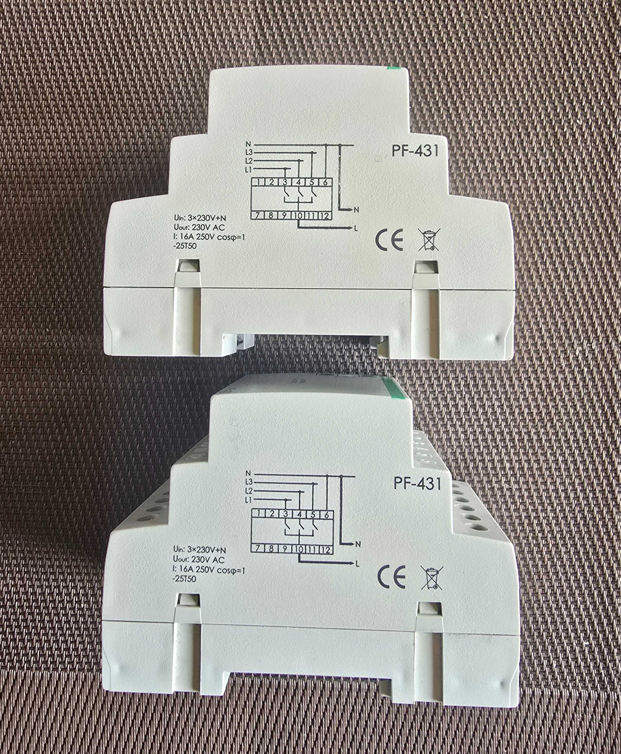 Automatyczny Przełącznik Faz 2szt. PF-431 F&F