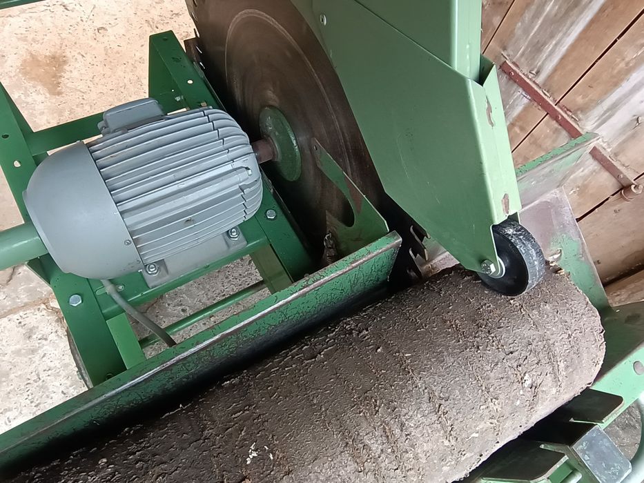 Mocna 5 kW Piła 2w1 stołowa wahadłowa krajzega cerkukatka cyrkularka