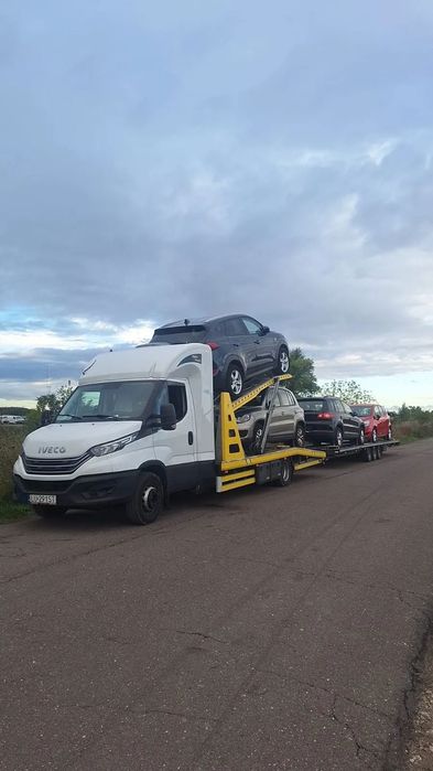 Iveco 72C  Na 2 Auta/ Piętro Hydrauliczne/ Navi/ Serwis/ Stan Idealny !!