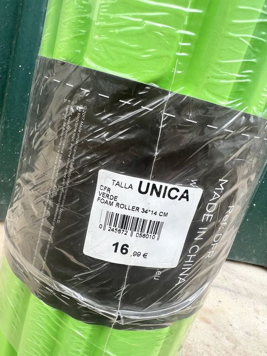Rolo de ginástica - Foam Roll - Novo