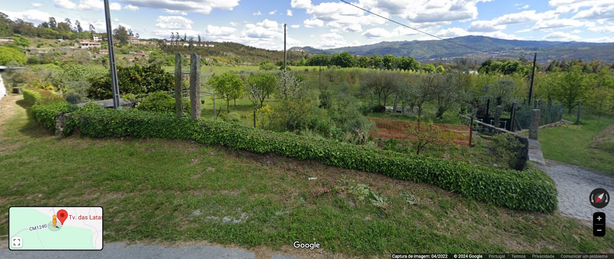 Terreno em cadastro de propriedade rustica em Freixo, Serrazes