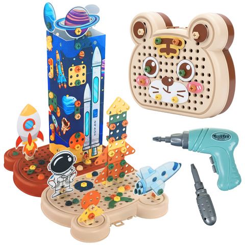 Klocki konstrukcyjne 3d kosmos