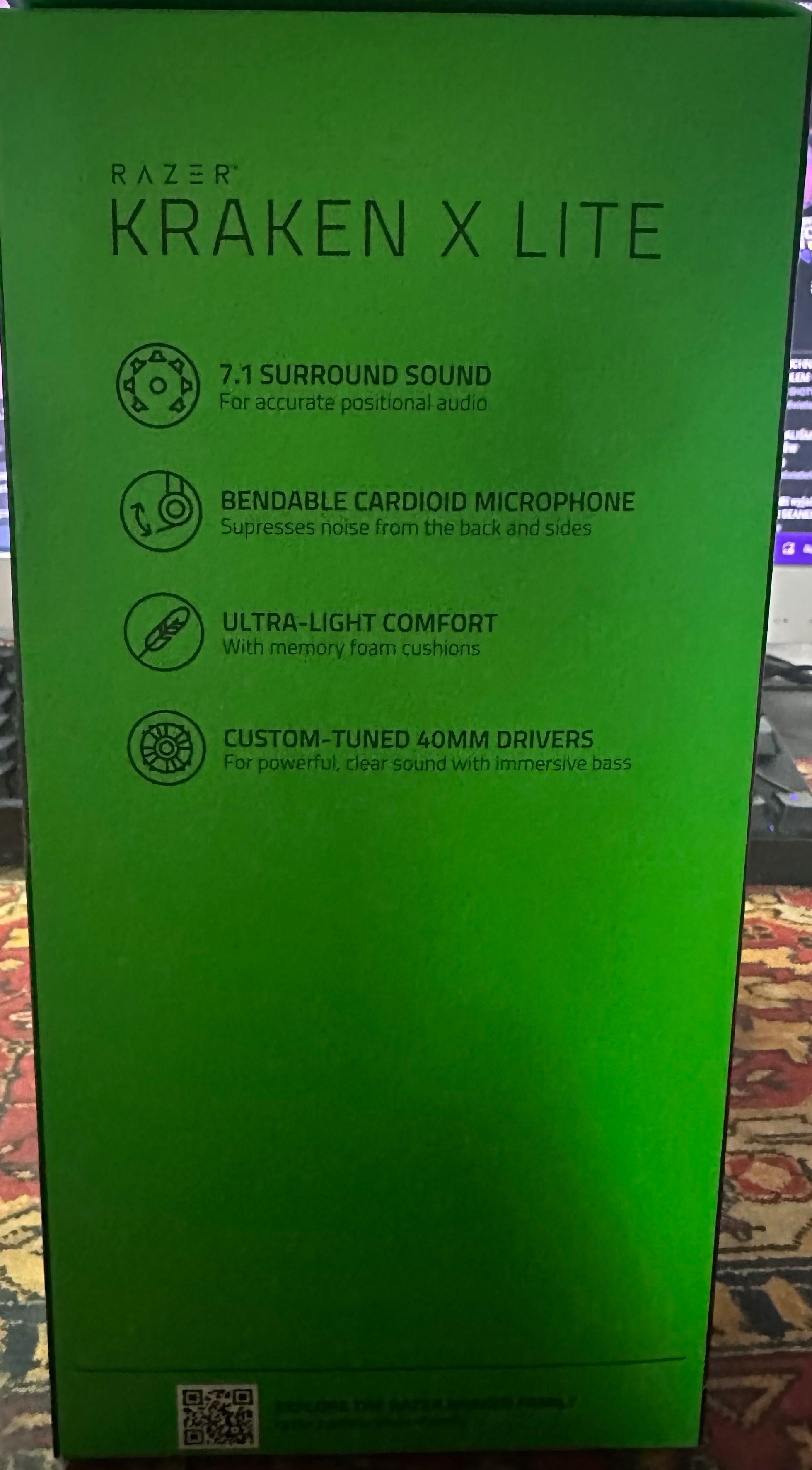 Razer Kraken X Lite – Essential Wired Gaming Headset