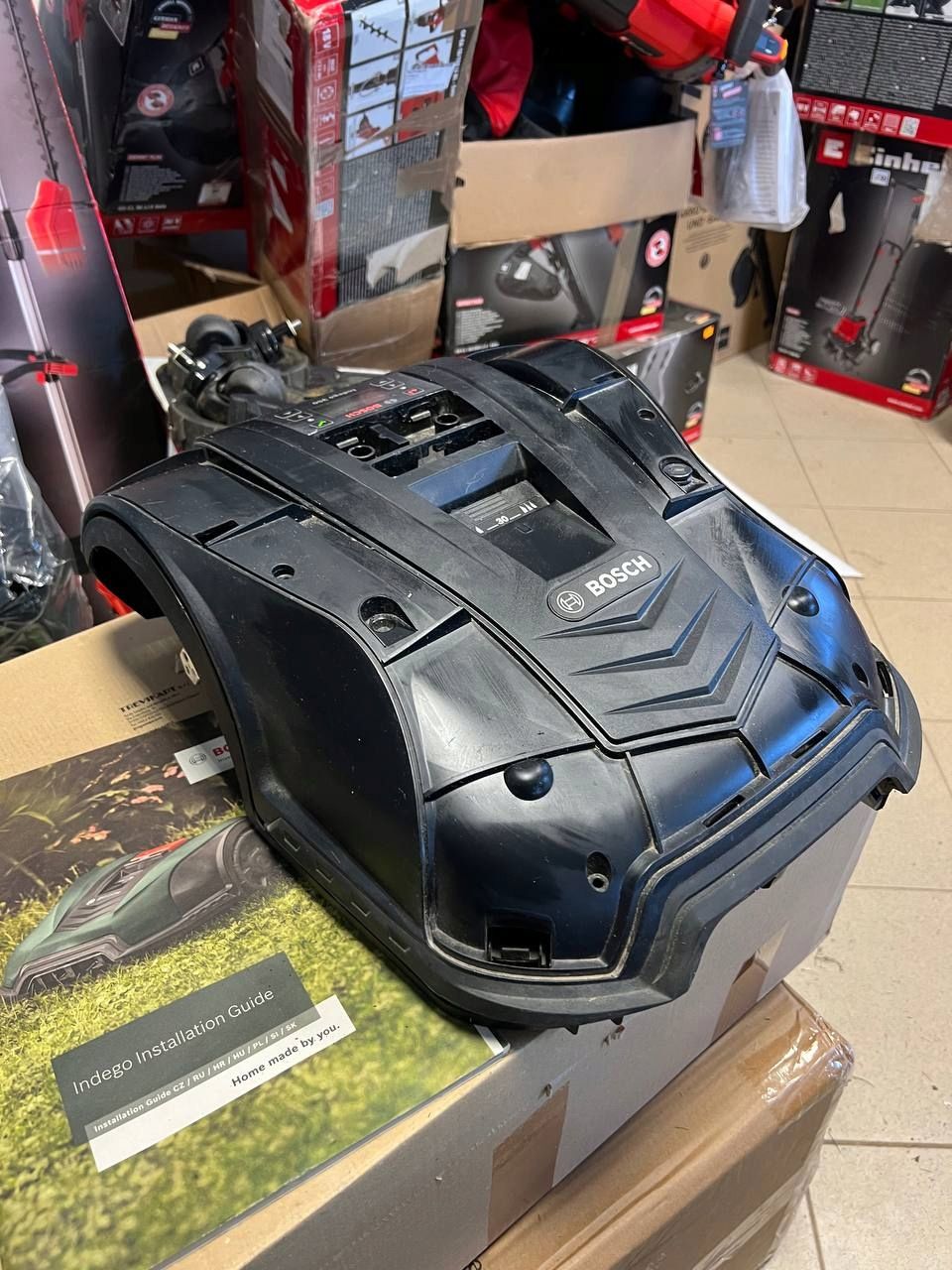 PODWOZIE do robota koszącego Bosch Indego szer. koszenia 19 cm