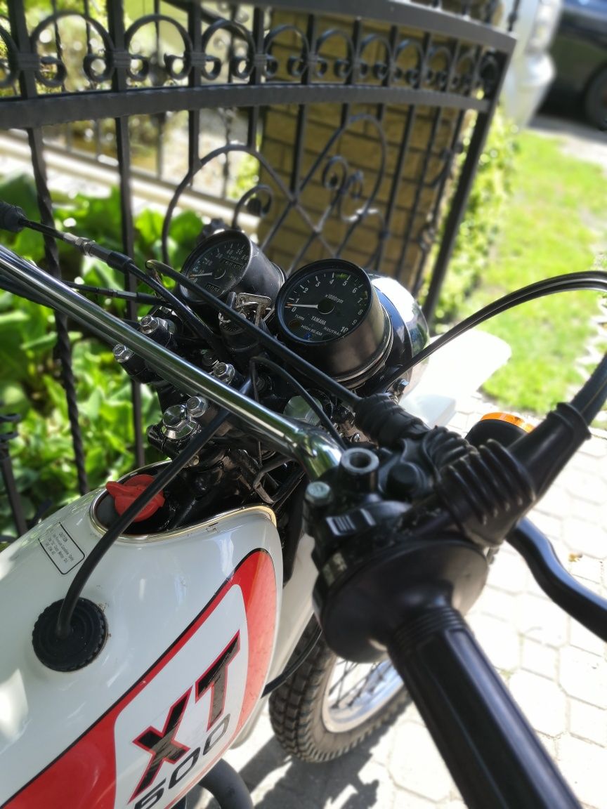 Yamaha XT500  1978 r.  klasyk enduro  xt 500