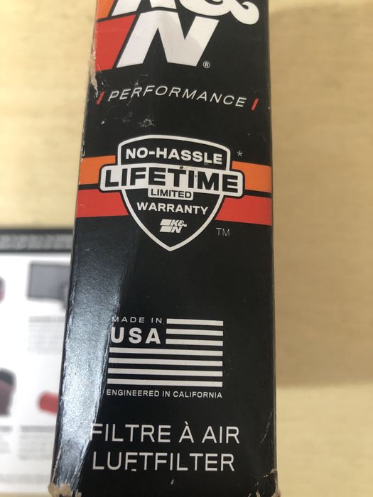 Новий повітряний фільтр K&N 33-2955