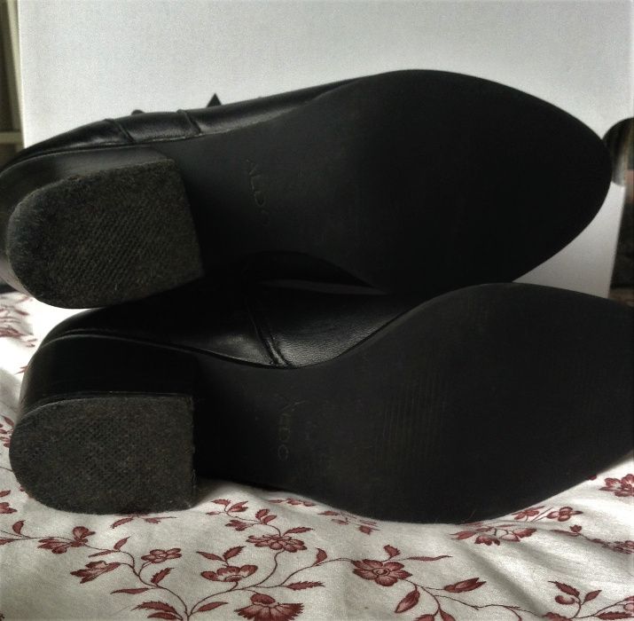 Botas pele pretas ALDO