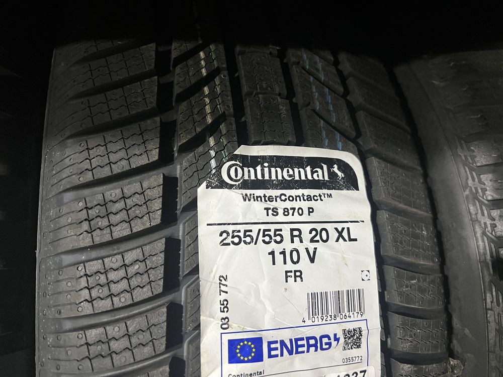 Зимові шини 4шт 255/55R20 110V XL Continental WinterContact 870P