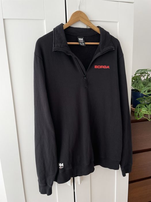 czarna bluza halfzip robocza workwear helly hansen