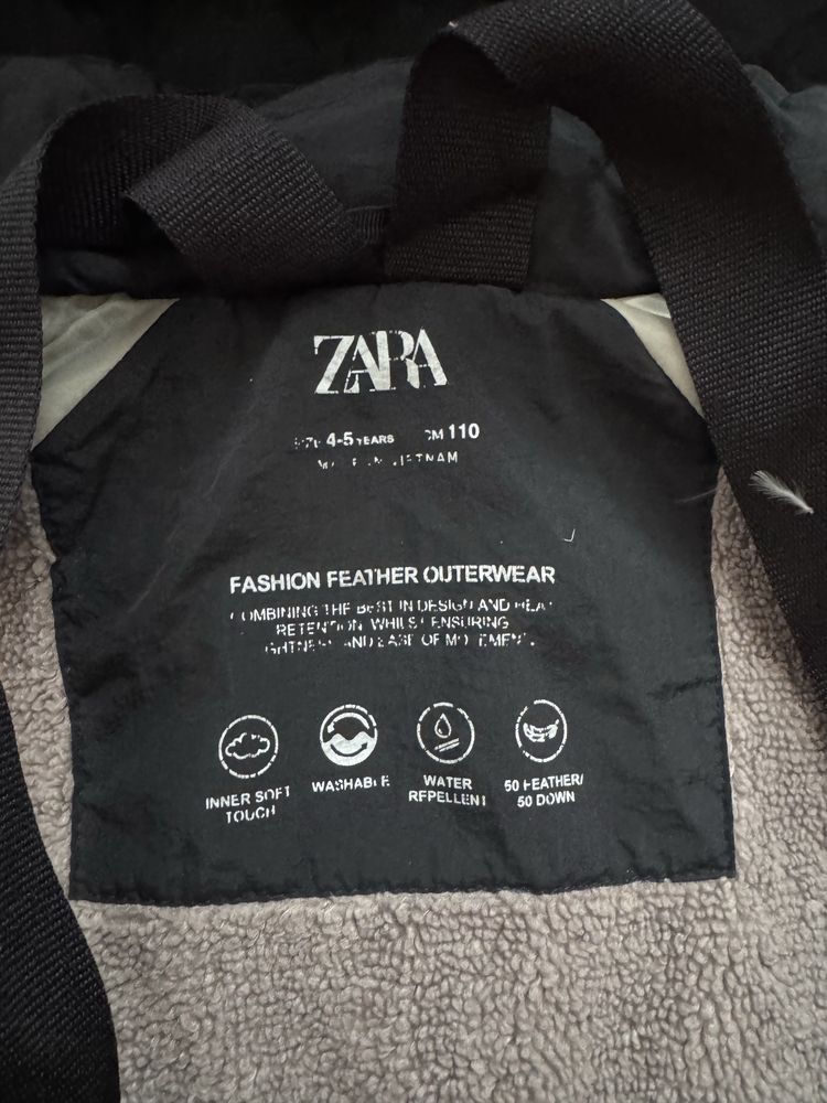 Zimowa kurtka dla chlopca Zara 110 cm
