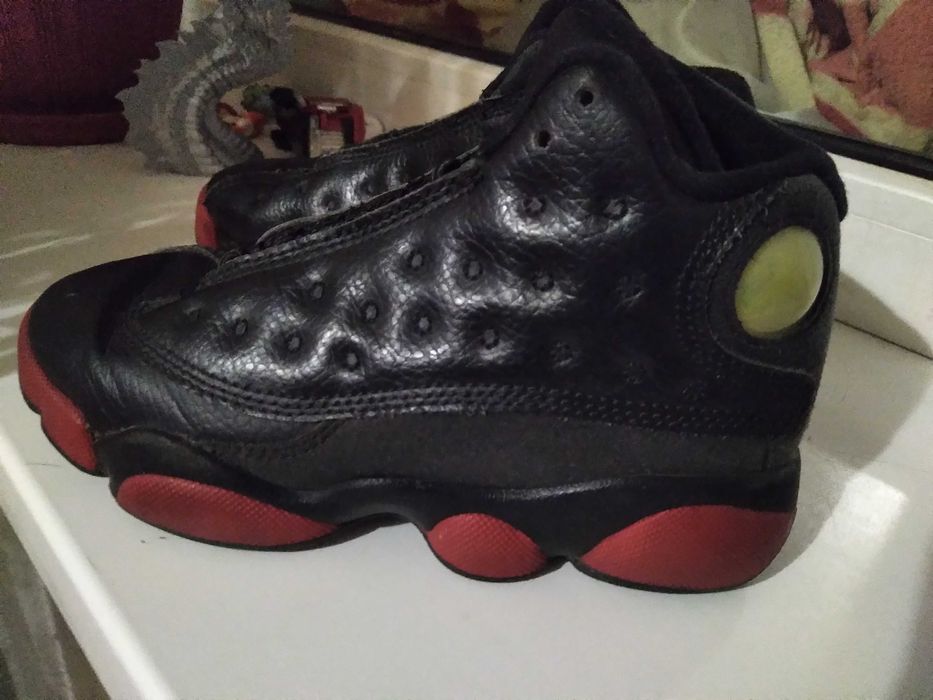 детские кожаные  кроссовки jordan 13 retro . на мальчика 7-9 год