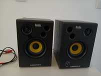Colunas Hercules DJMonitor 32 – Excelente som (com pequeno ruído)