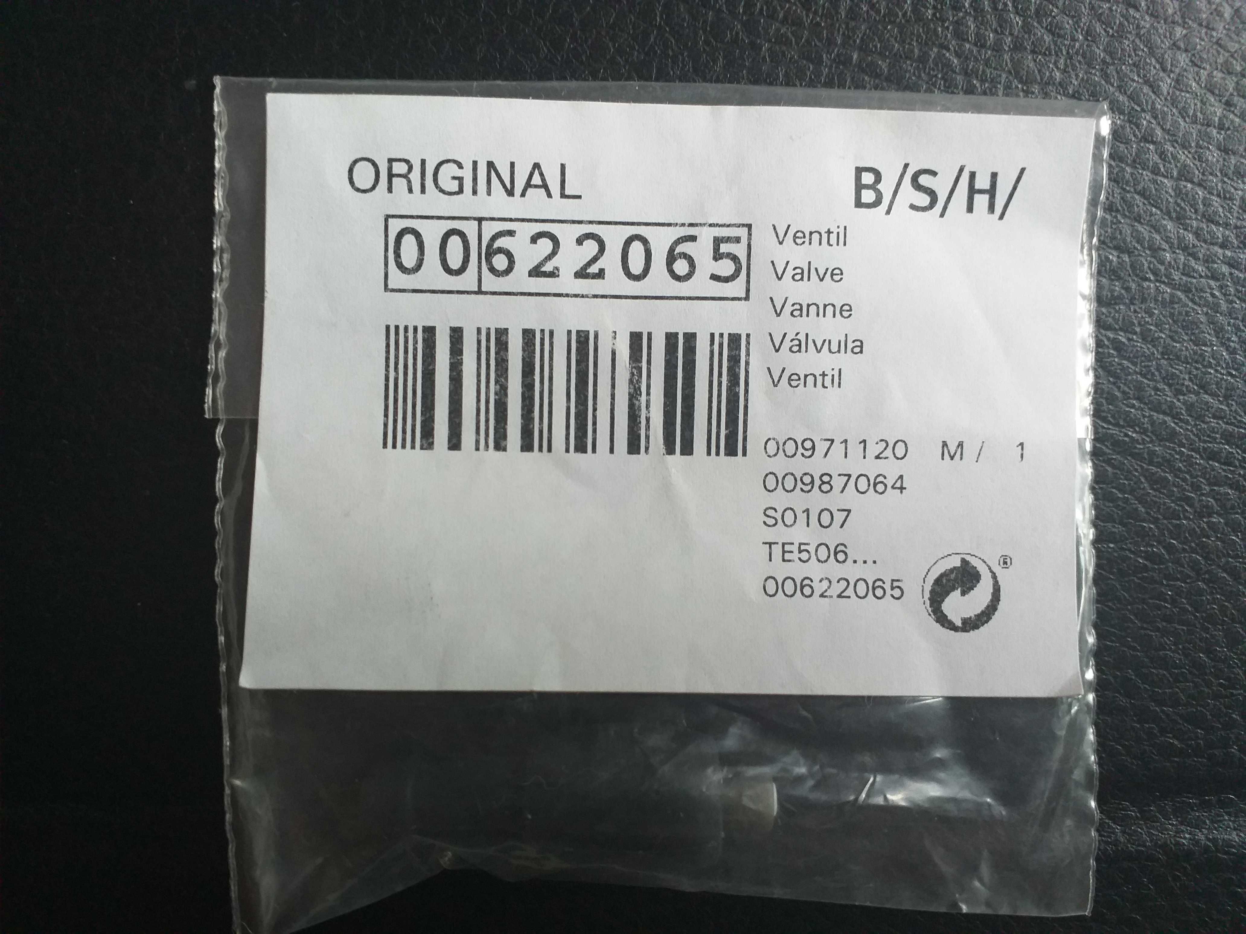 Wentyl spieniacza mleka do ekspresu Bosch TES50621RW