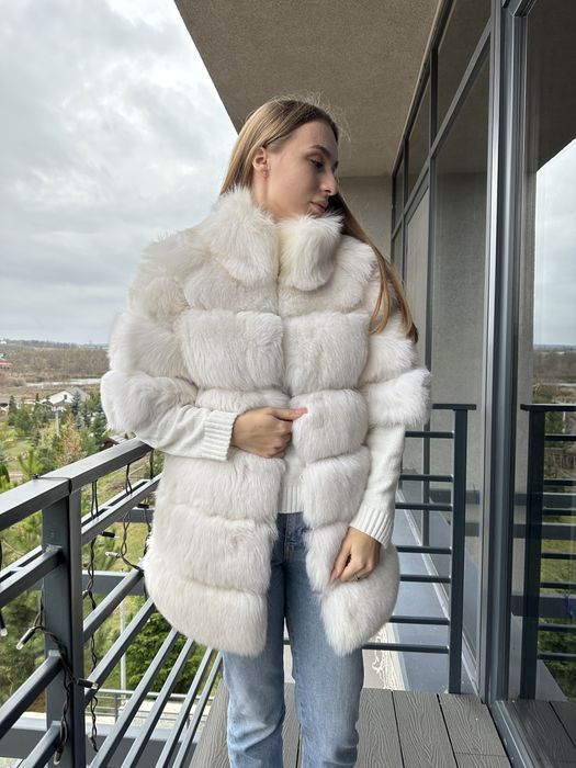 Продам натуральную шубу из песца