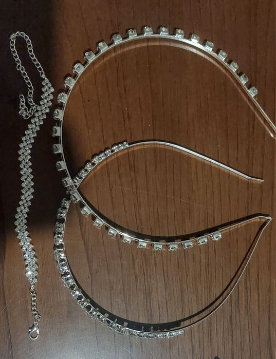 Conjunto 2 bandoletes e uma pulseira
