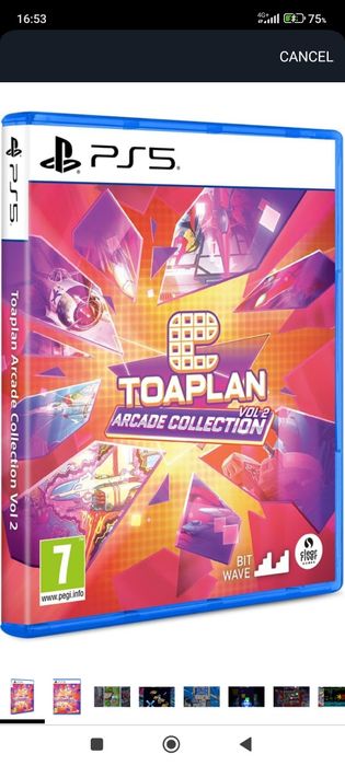 Toaplan Arcade Collection Vol. 1 e Vol 2/ PS5