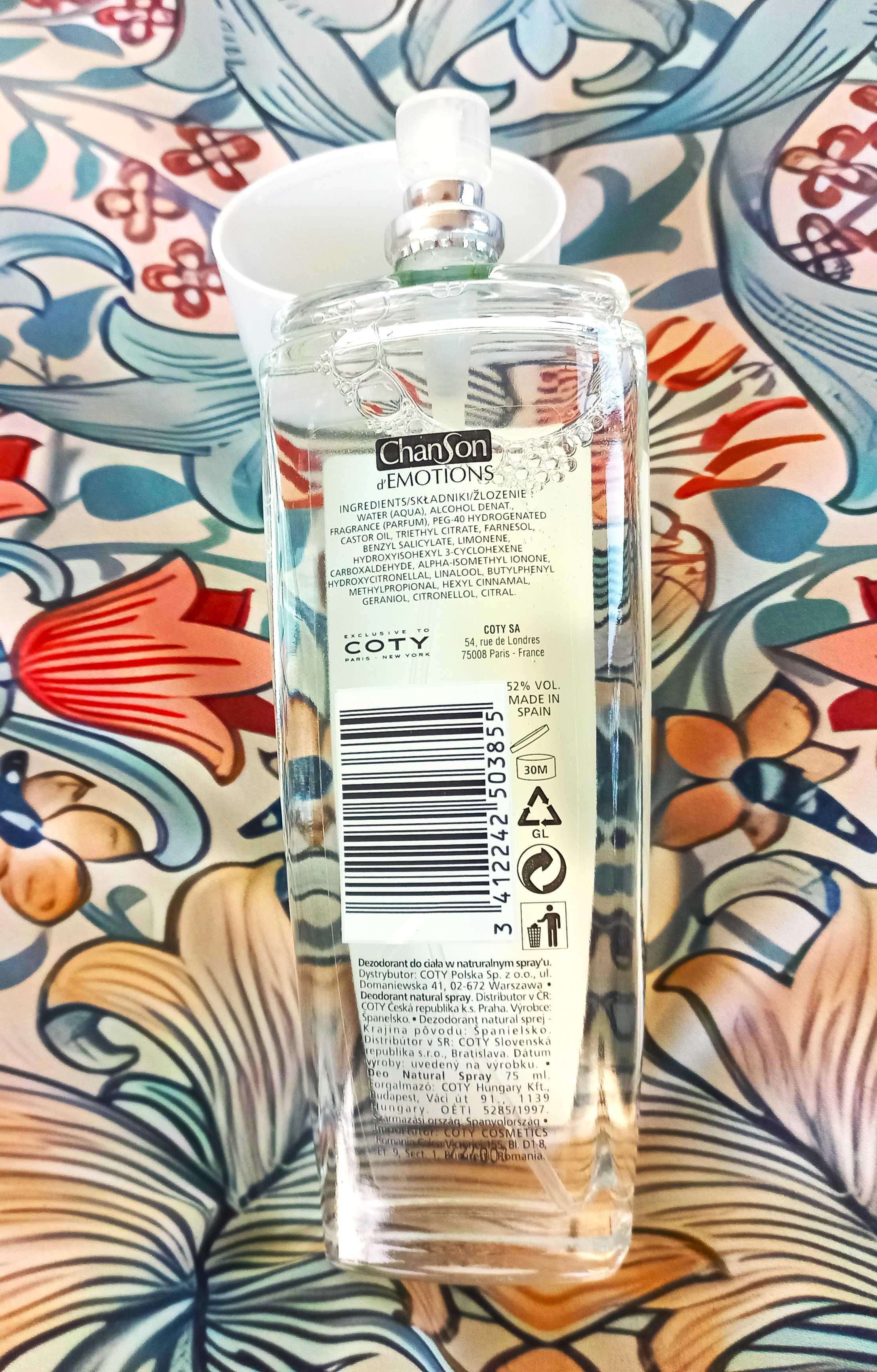 Coty Chanson d'Emotions Tendre Coton 75ml