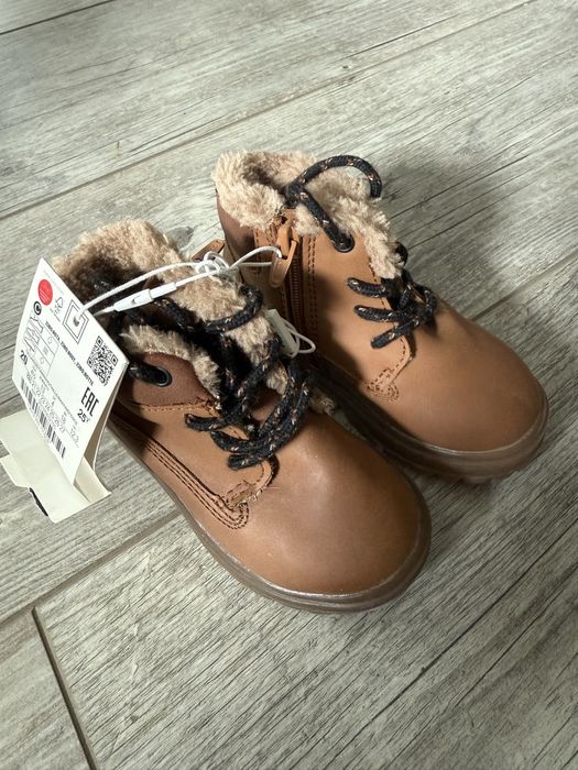 Детские зимнее ботинки Zara 20 размер