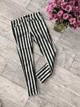 Legginsy/spodnie Marilyn czarno-białe
