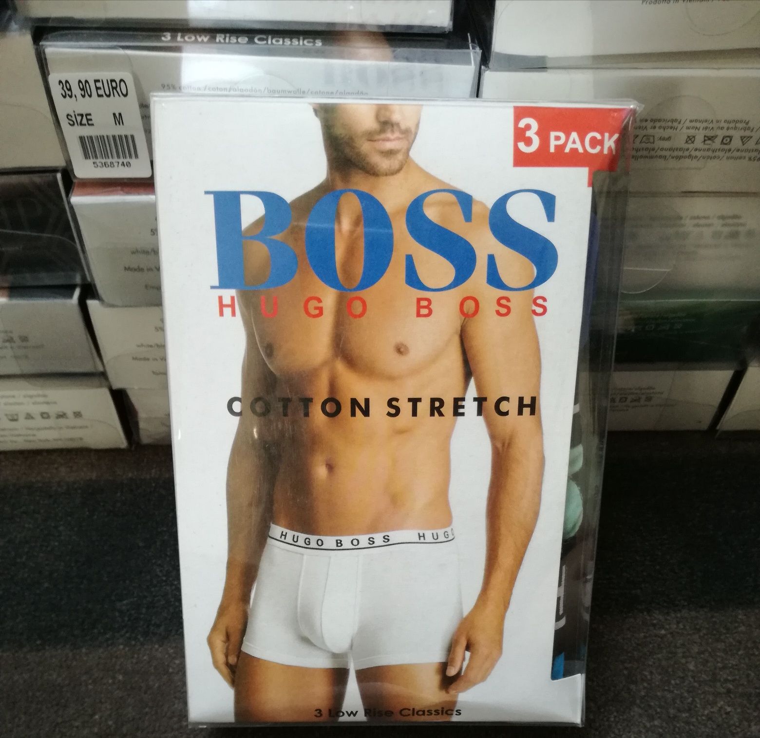 Bokserki Męskie 3-pack BAWEŁNA