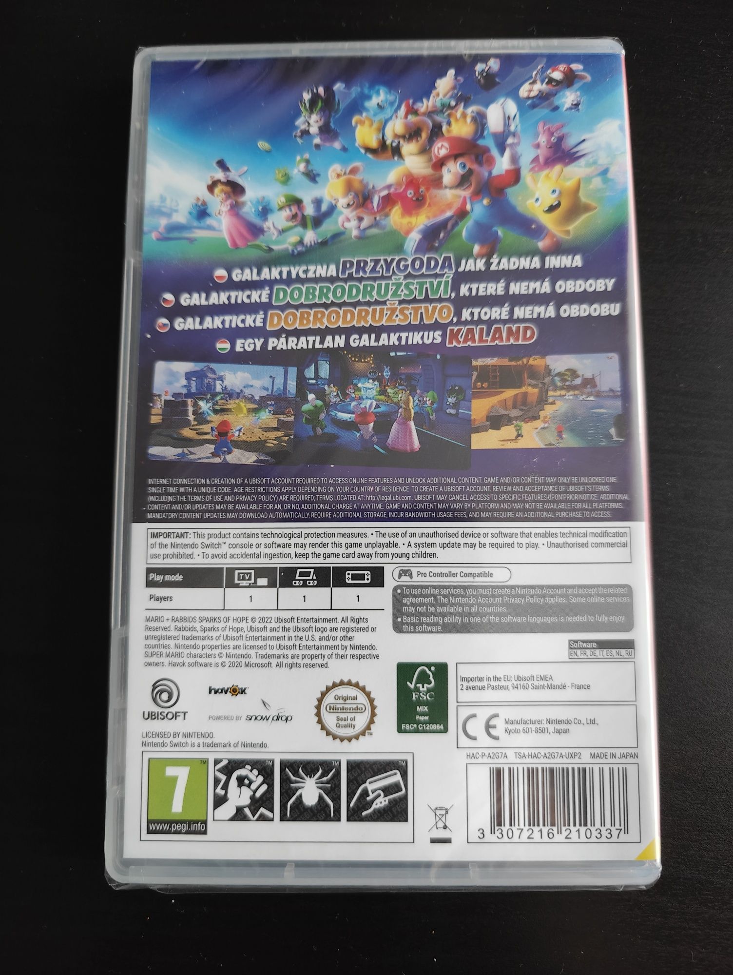 "Mario+Rabbids Sparks od Hope" Nintendo Switch